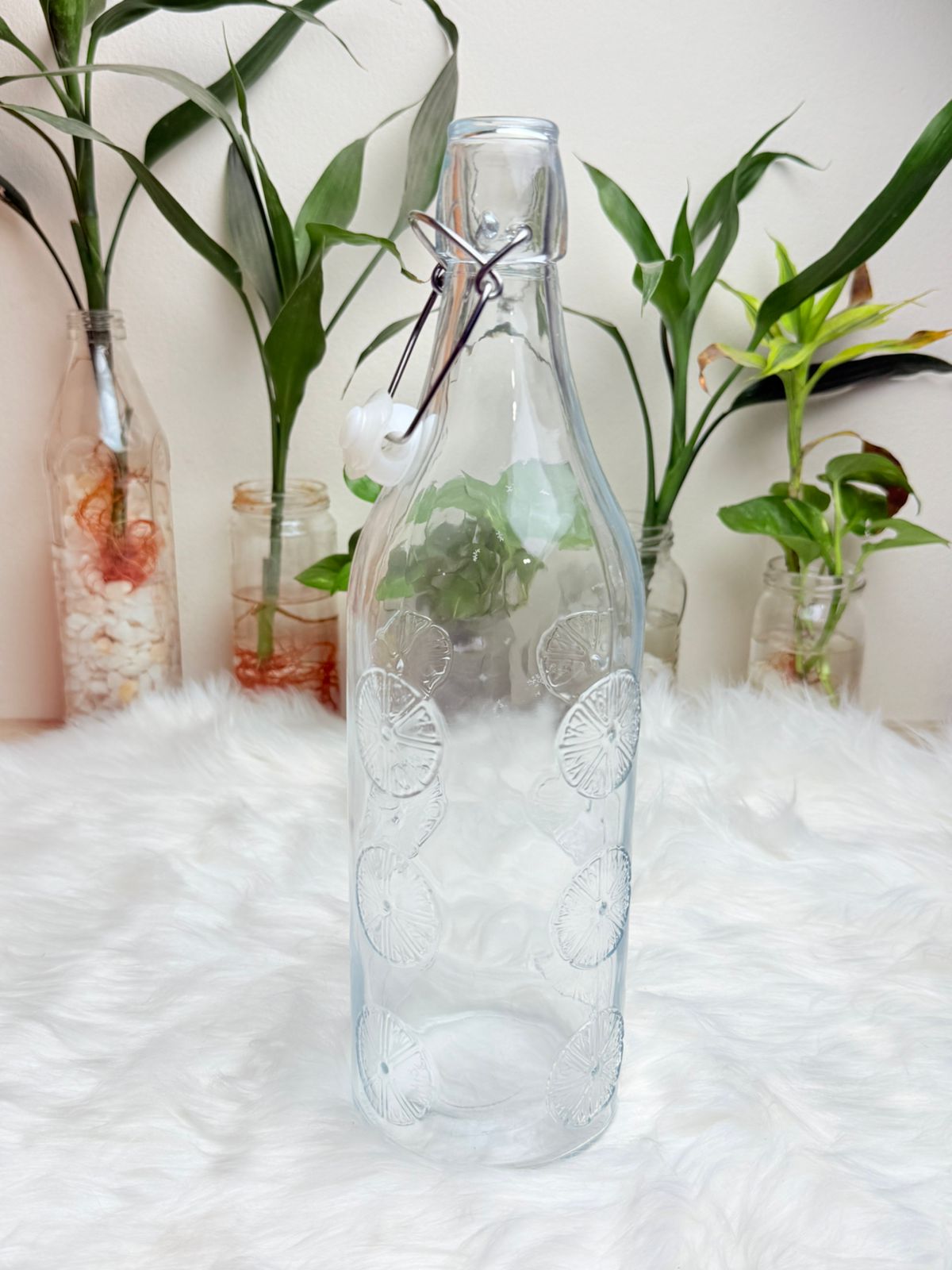Picture of 1000ml Glass Water Bottle - Durable & Stylish
