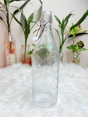 Picture of 1000ml Glass Water Bottle - Durable & Stylish
