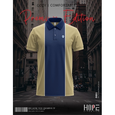 Picture of Hope Lifestyle Premium Polo T-Shirt