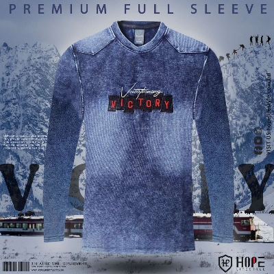 Picture of Hope Lifestyle Premium Knit Denim Full Sleeve T-shirt