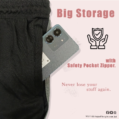 Picture of HP-637 Hope Lifestyle Men’s Trouser- Black Anther