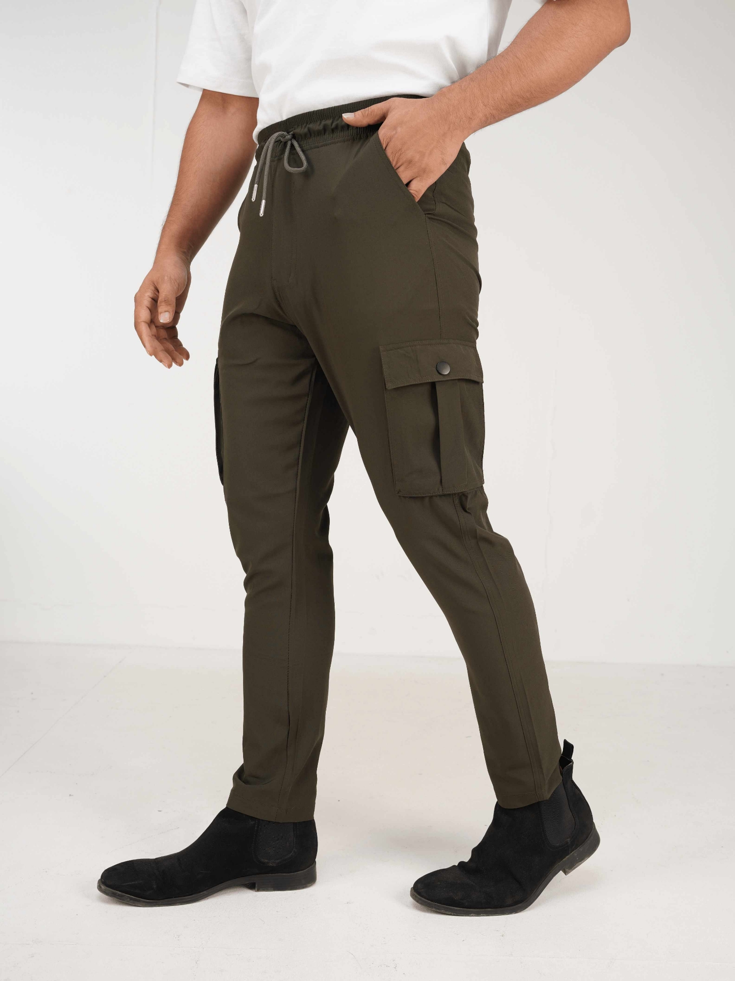 Picture of HP-721 Premium Cargo Pants- Olive