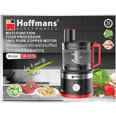 Picture of Hoffmans Electric Food Processor Salad Vegetable Cutter -HM-2076