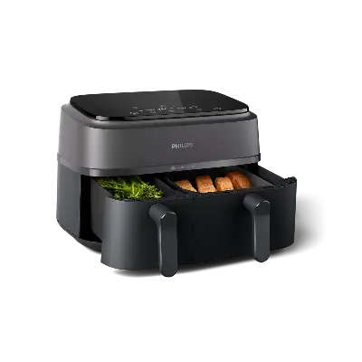 Picture of Philips Airfryer NA350/00 – Dual Drawer, 9.5 Qt (9L) Capacity