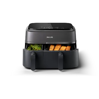 Picture of Philips Airfryer NA350/00 – Dual Drawer, 9.5 Qt (9L) Capacity