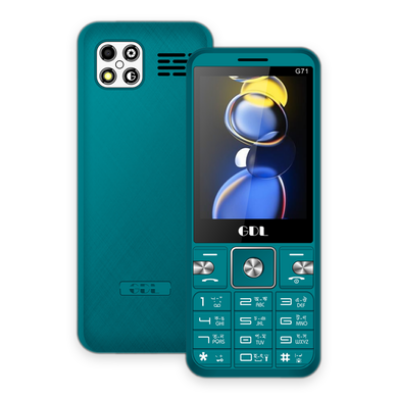 Picture of GDL G71 Feature Phone with Dual SIM, Digital Camera and 2500 mAh Big Battery (Multicolor)