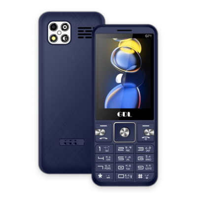 Picture of GDL G71 Feature Phone with Dual SIM, Digital Camera and 2500 mAh Big Battery (Multicolor)