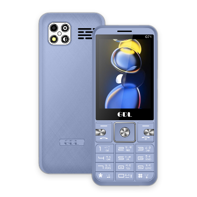 Picture of GDL G71 Feature Phone with Dual SIM, Digital Camera and 2500 mAh Big Battery (Multicolor)