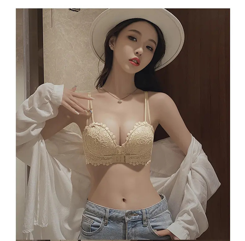 Picture of Khapsu  Premium Quality Made in China Floral Bra Panty / Lingerie Set