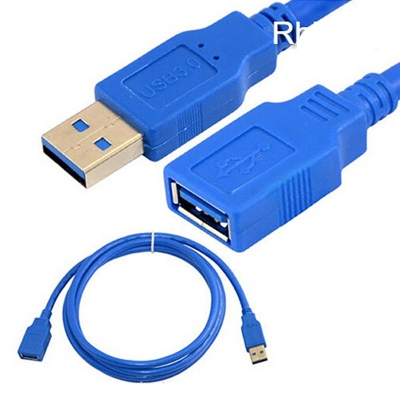 Picture of 1.5M USB 3.0 M/F Male To Female Cable Extension Cord Super High Speed 5Gbps for Hub keyboard Mouse Printer