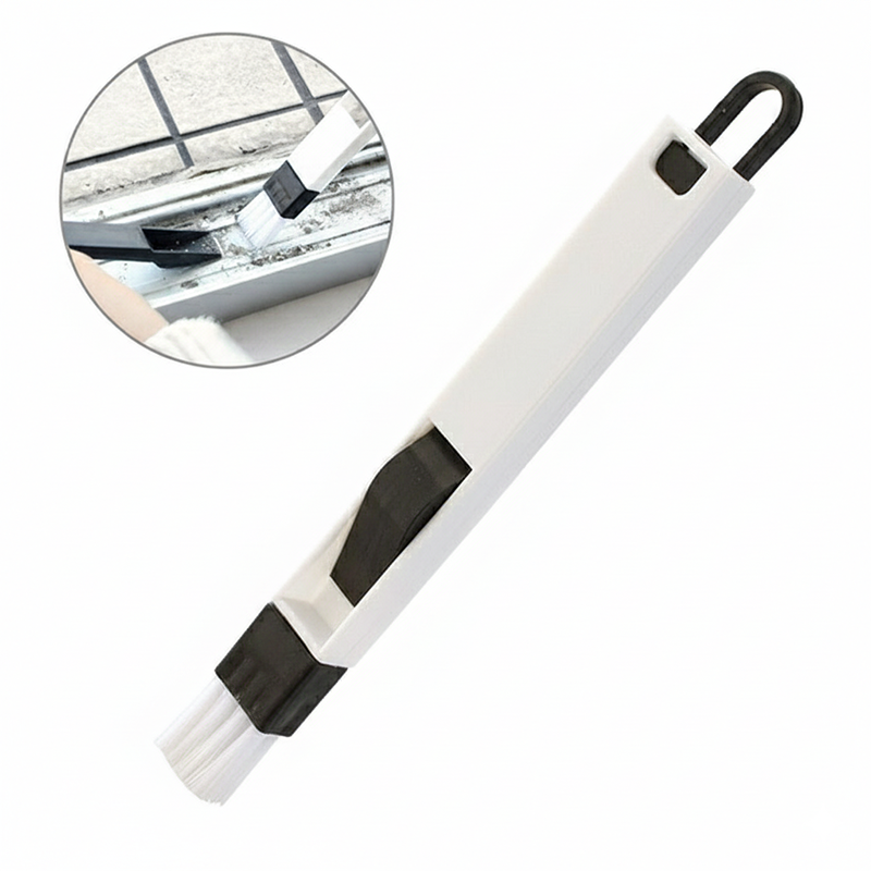 Picture of Multipurpose Window Door Keyboard Cleaning Brush Cleaner+Dustpan 2 In 1 Tool Set By Zikra