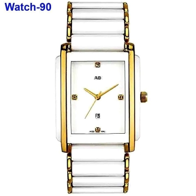 Picture of Rado Integral Men's Black Ceramic & Gold-Tone Bracelet Watch