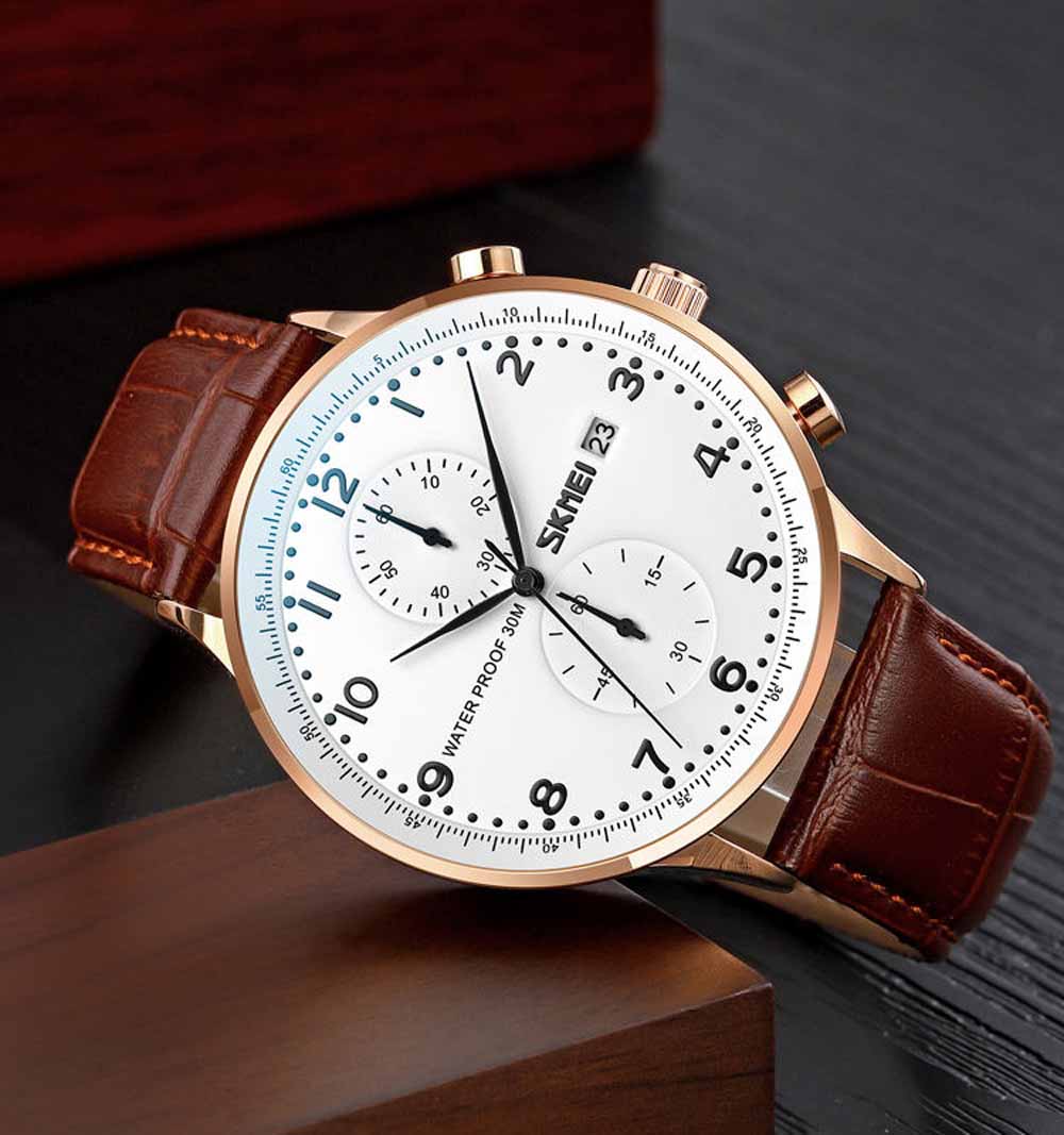 Picture of SKMEI 9301 Active Chronograph Watch For Men – Black Blue Color