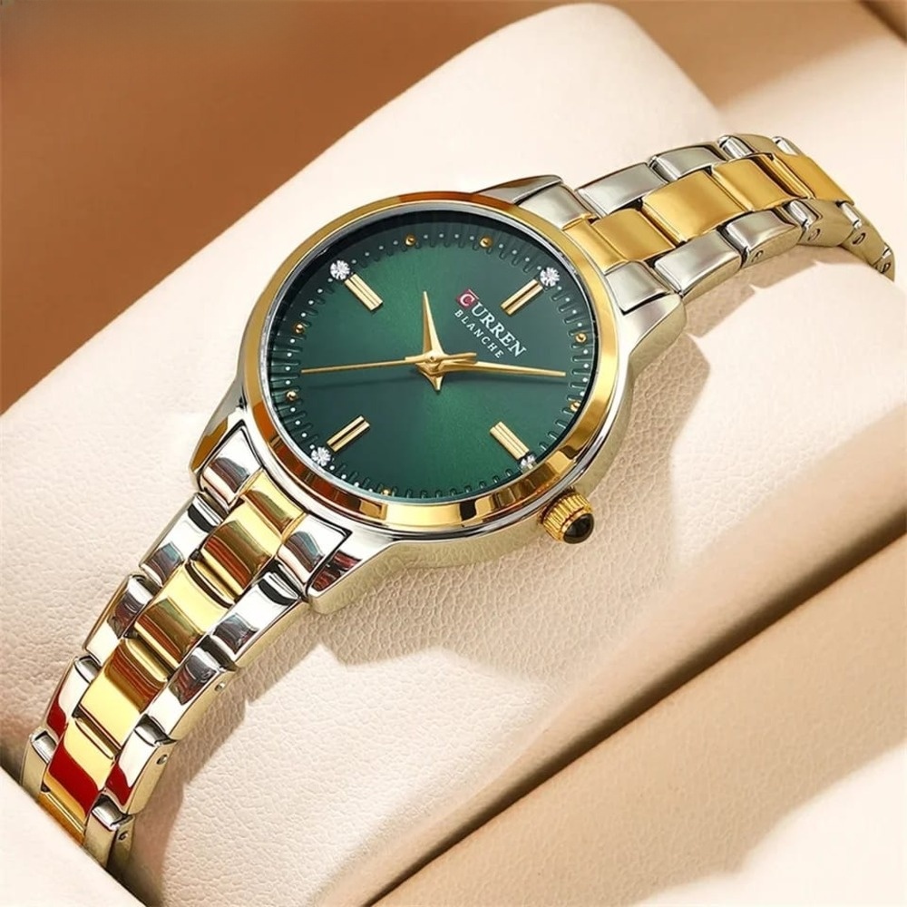 Picture of CURREN 9094 Latest Model Elegant Stainless Steel Classic Women Quartz Watch