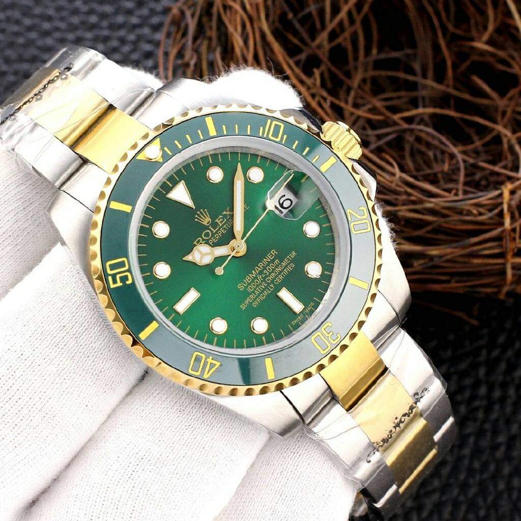 Picture of R-O-LEX Stainless Steel A Grade Watch For Men – Black Green Color