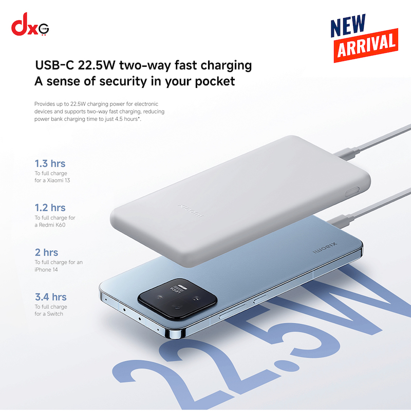 Picture of Xiaomi Power Bank 10000mAh 22.5W Lite