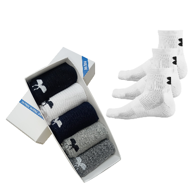 Picture of 5 Pair Performance Tech Cotton Quarter Trainer Socks -FOR ANY ACTIVITY