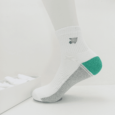 Picture of Thickened Towel Bottom Unisex Cotton Sports Socks- pack of 4