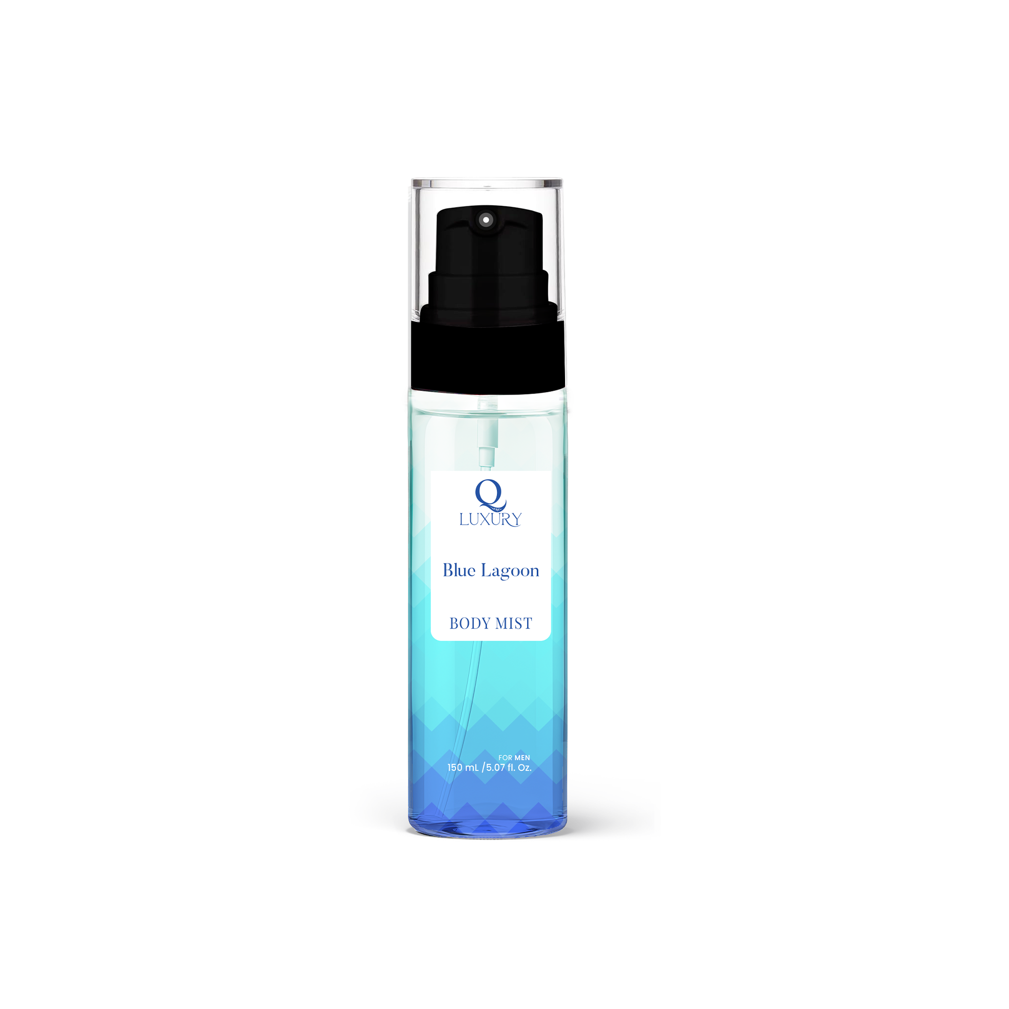 Picture of QLUXURY Body Mist For Man - Blue Lagoon 150ml