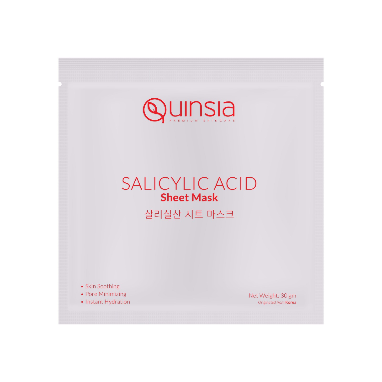 Picture of Quinsia Salicylic Acid Sheet Mask 30gm