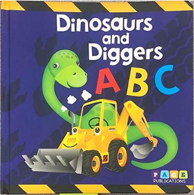 Picture of Dinosaurs and Diggers ABC Board book (Hardcover)