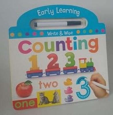 Picture of Early Learning Write & Wipe Counting 123