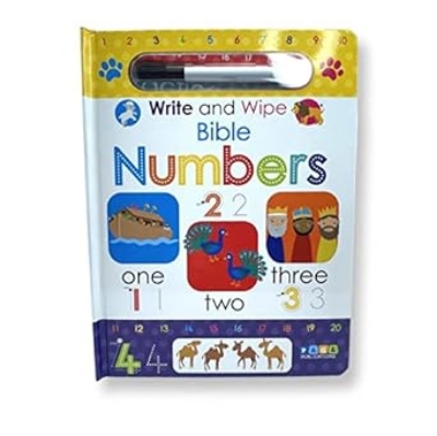 Picture of Write and Wipe Bible Numbers (Hardcover)