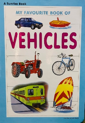 Picture of My Favourite Book Of Vehicles (Hardcover) children book