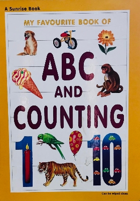 Picture of MY FAVOURITE BOOK OF ABC AND COUNTING (HArdcover)
