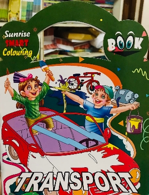 Picture of Smart coliuring Transport (paperback) children book