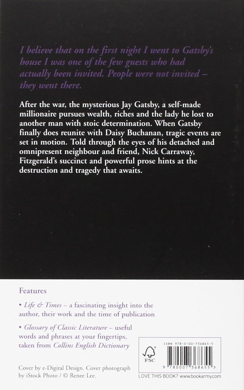 Picture of THE GREAT GATSBY  (Paperback)