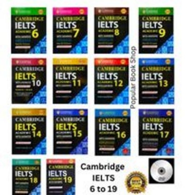 Picture of Cambridge IELTS Academic 6-19 FULL SET With DVD [White print]- (paperback)