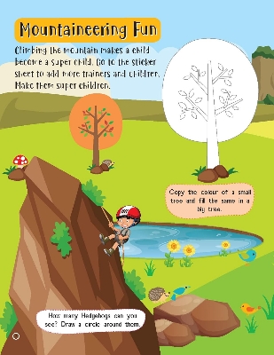 Picture of 555 Stickers, Holiday and Play Activity and Colouring Book (Paperback)