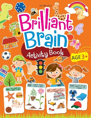 Picture of Brilliant Brain Activity Book for Kids Age 3- 4 years -(paperback)