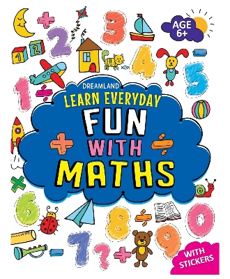 Picture of Fun with Maths Activity Book for Children Age 6+ with Stickers -(paperback)