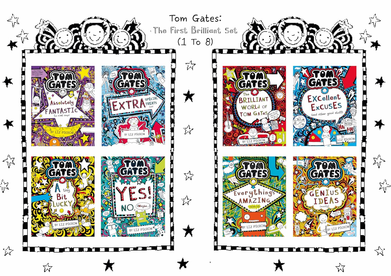 Picture of Tom Gates: The First Brilliant Set (1 To 8) ( PaperBack)