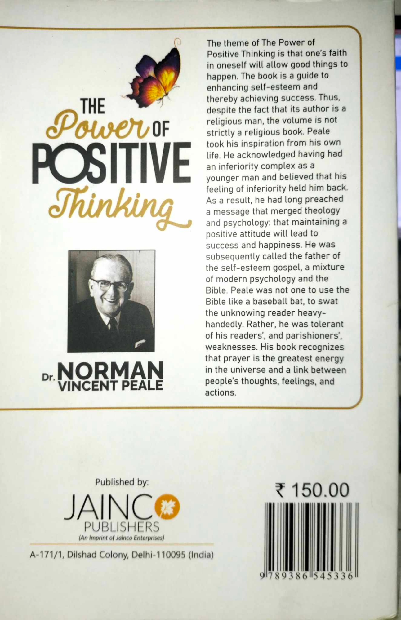 Picture of THE POWER OF POSITIVE THINKING ( Paperback)