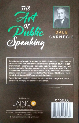 Picture of The Art of Public Speaking ( paperBack)