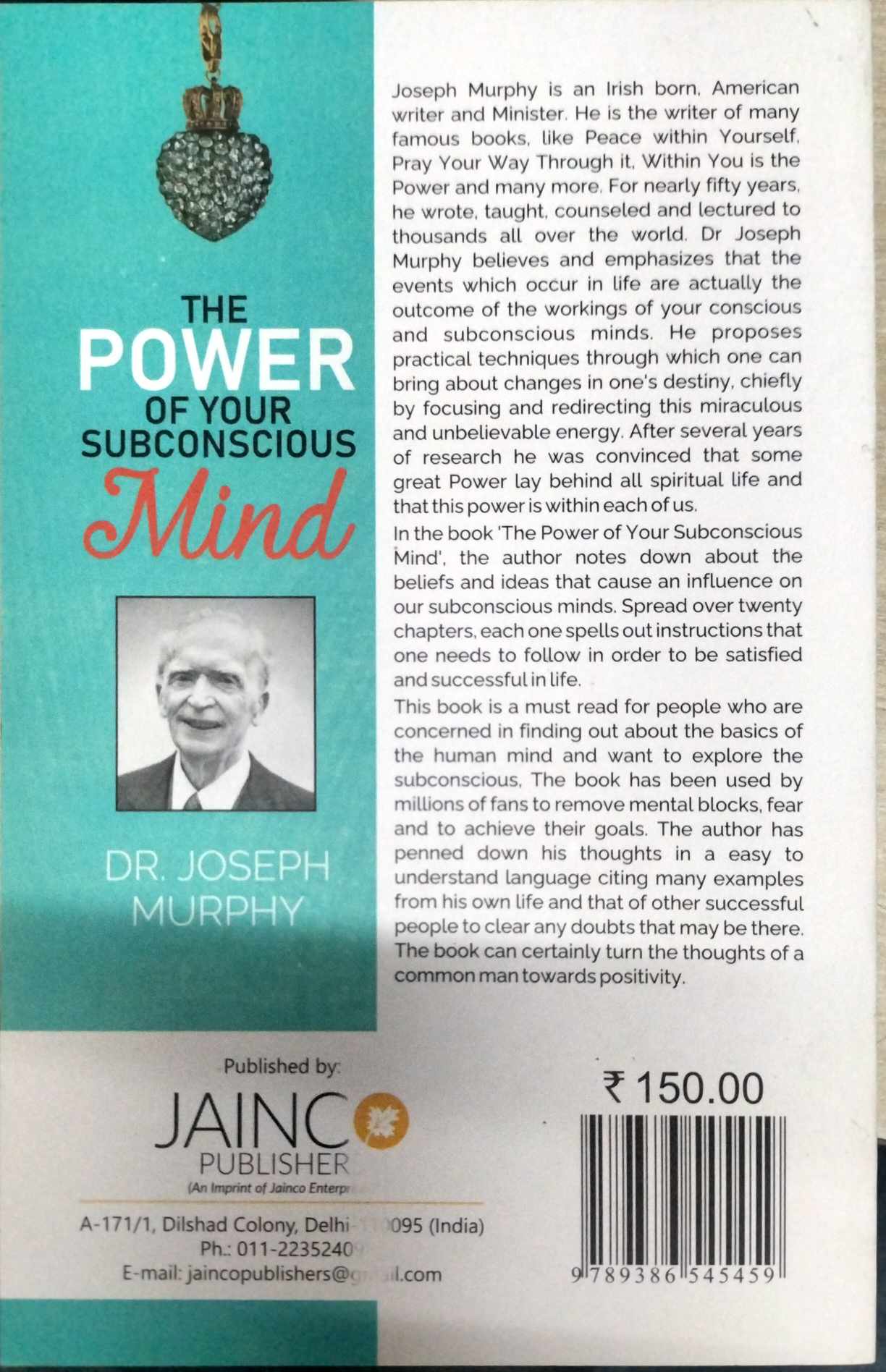 Picture of THE POWER OF YOUR SUBCONSCIOUS MIND (Paperback)