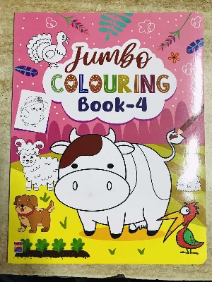 Picture of Jumbo Coloring Book 4 [Paperback]