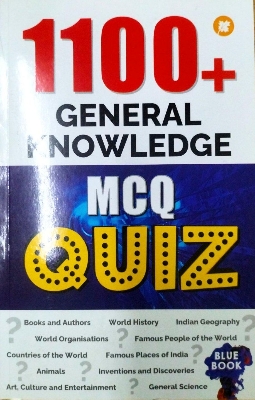 Picture of 1100+ General Knowledge MCQ Blue book [paperback]
