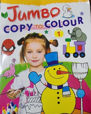 Picture of Jumbo copy to colour 1 [Paperback]