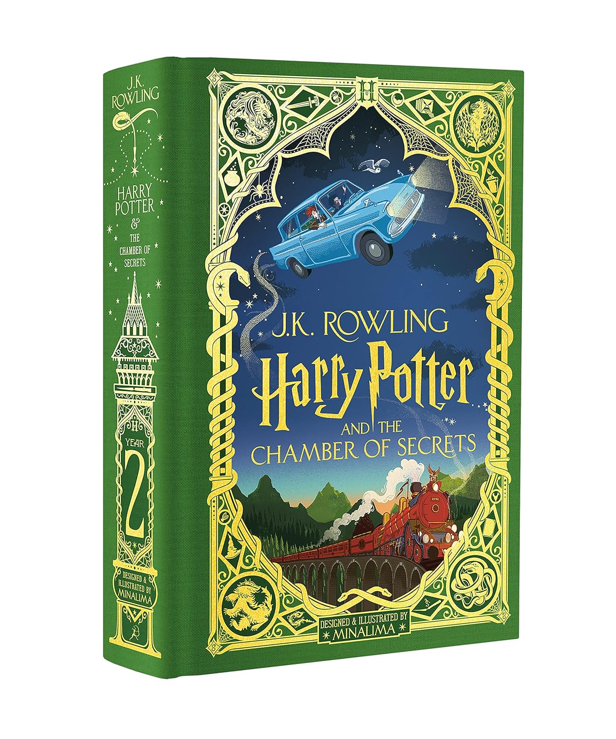 Picture of Harry Potter and the Chamber of Secrets: MinaLima Edition [Hardcover]