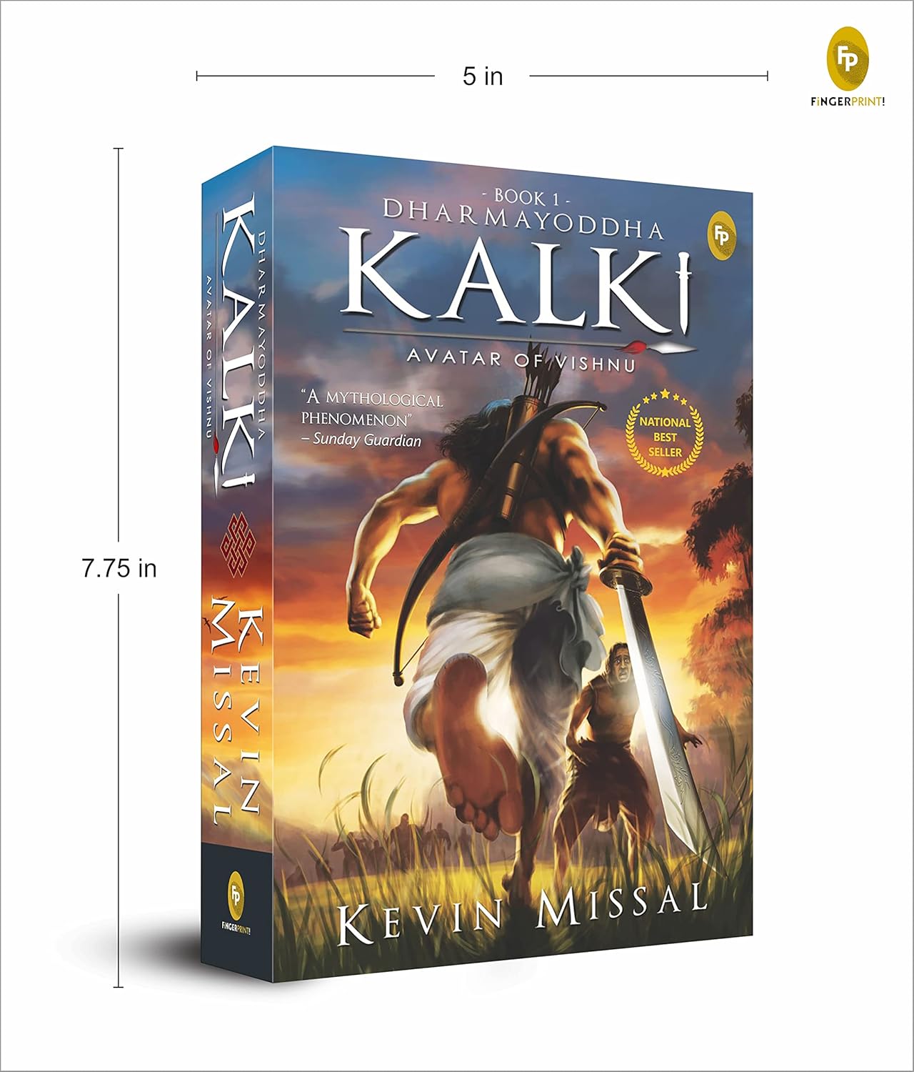 Picture of Dharmayoddha Kalki, Book 1: Avatar of Vishnu (The Kalki Trilogy) - Paperback