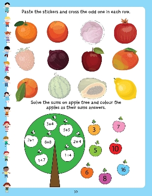 Picture of Play With Sticker-fruit
