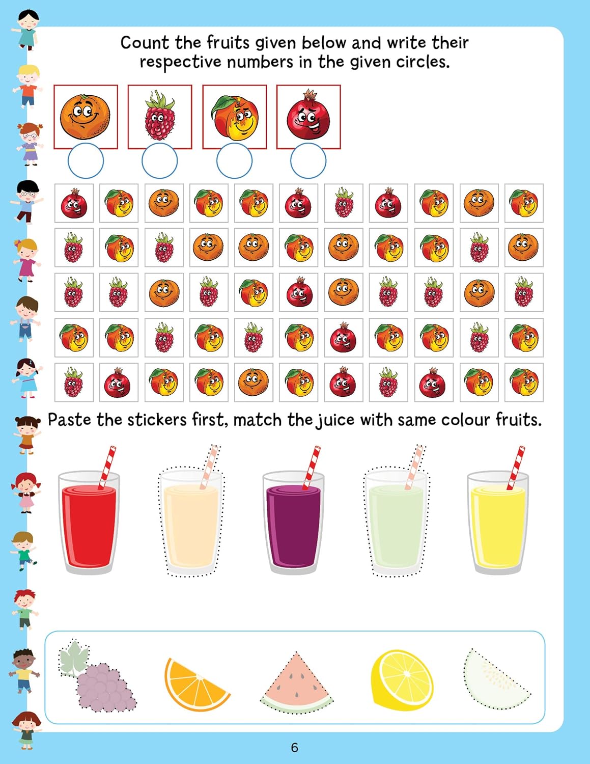 Picture of Play With Sticker-fruit