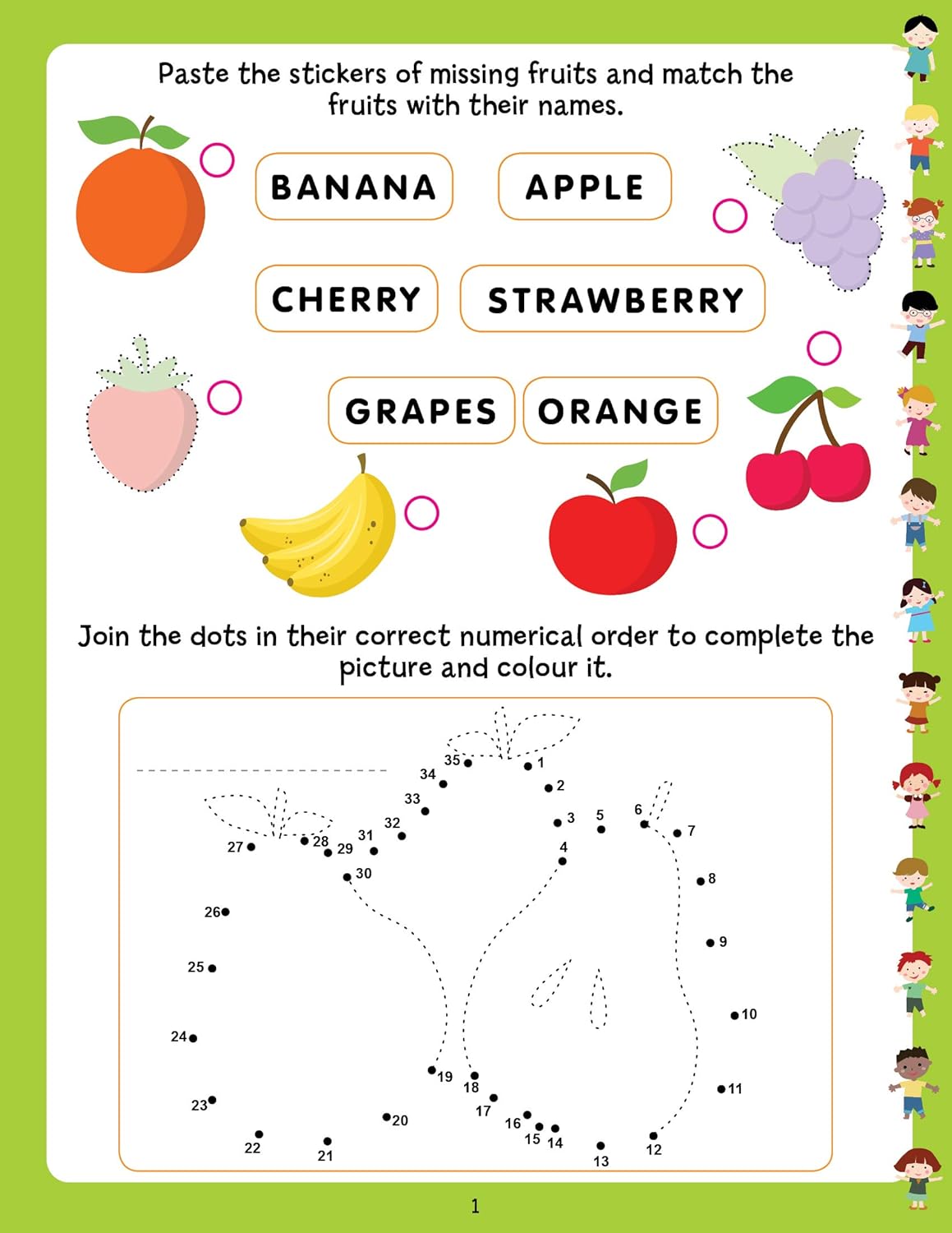 Picture of Play With Sticker-fruit
