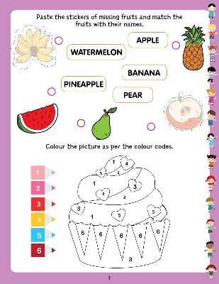 Picture of Play With Sticker-food