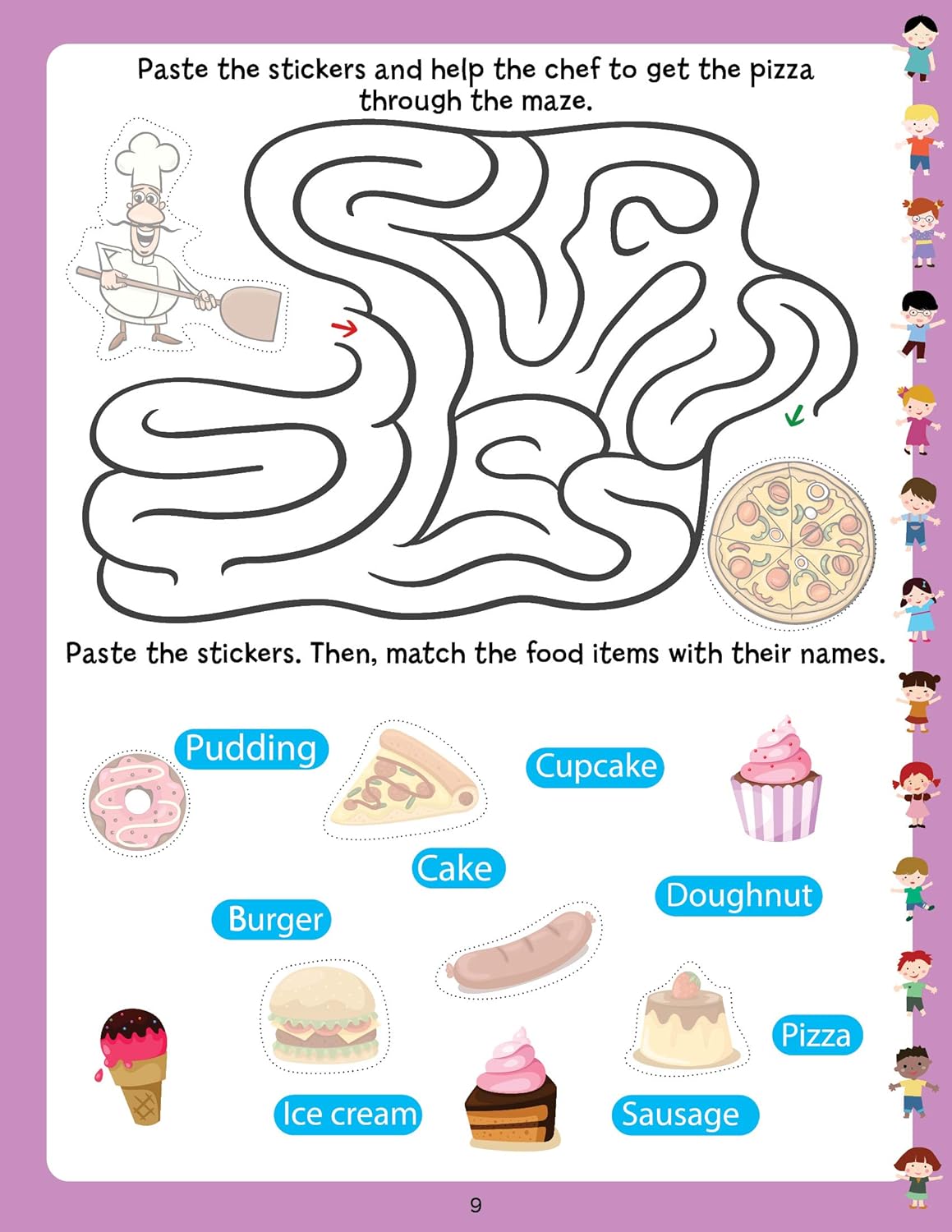 Picture of Play With Sticker-food