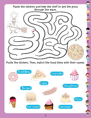 Picture of Play With Sticker-food